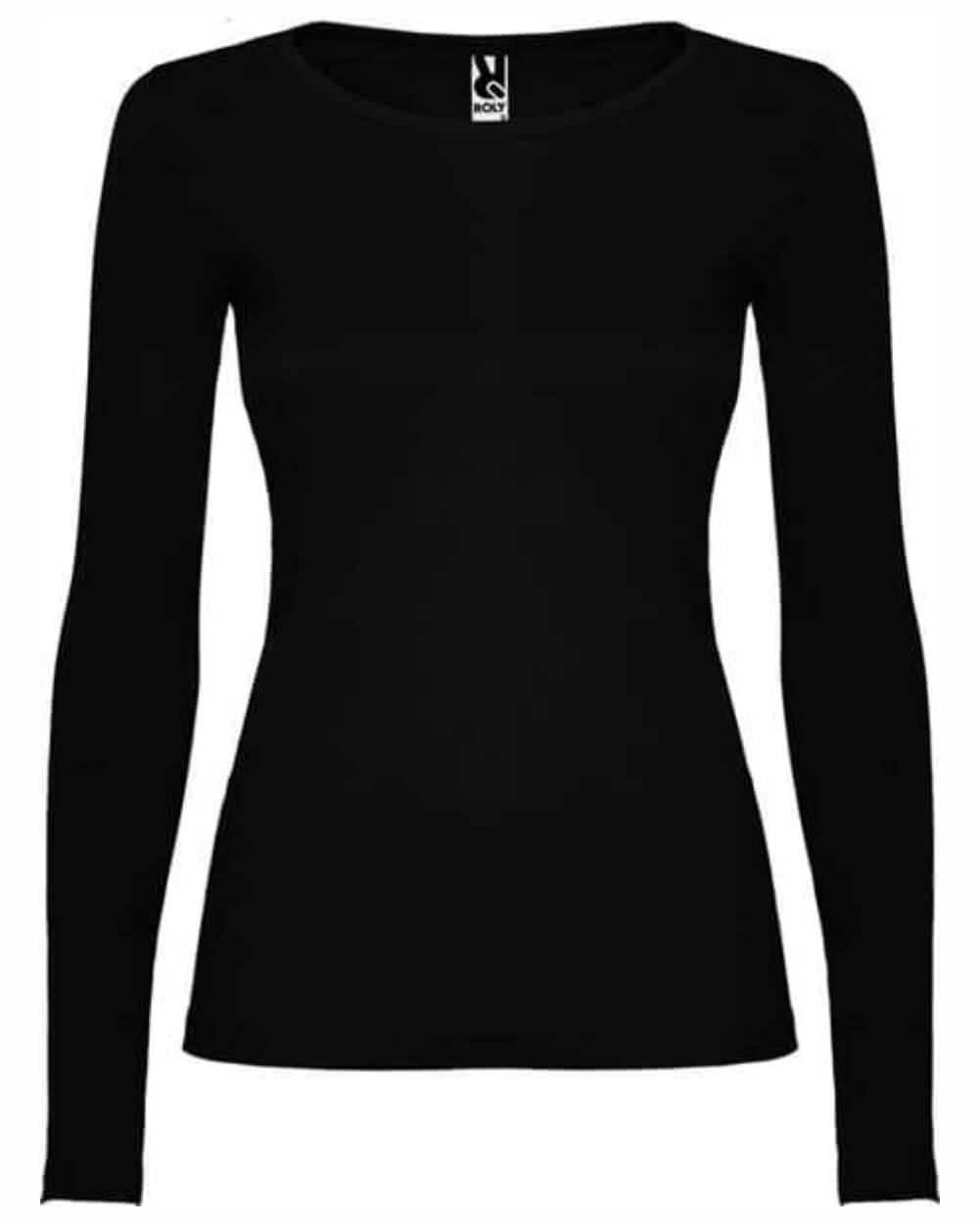 Maglia, donna, maniche lunghe, 100% cotone, 160g | Da 3,91