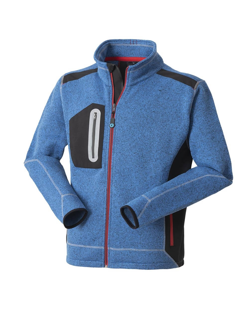 Defal Felpa Uomo Maniche Lunghe Con Cappuccio E Cerniera Laterale Asimmetrica - Multicolore S